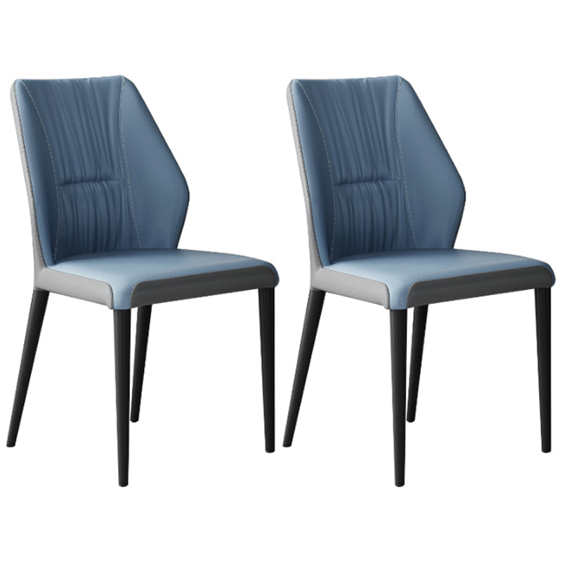 Modern 1/2/7 Pieces Dining Table Set with Marble Top Rectangle Dinette Set 2 Light Grey Chairs Clearhalo 'Dining Room Sets' 'Dining Tables & Seating' 'dining_room_set' 'furn' 'furn_dining_room_set' 'Furniture' 'furniture_dining_room_set' 'Kitchen & Dining Furniture' 'kitchen&dining_furn' 'kitchen' 4599558