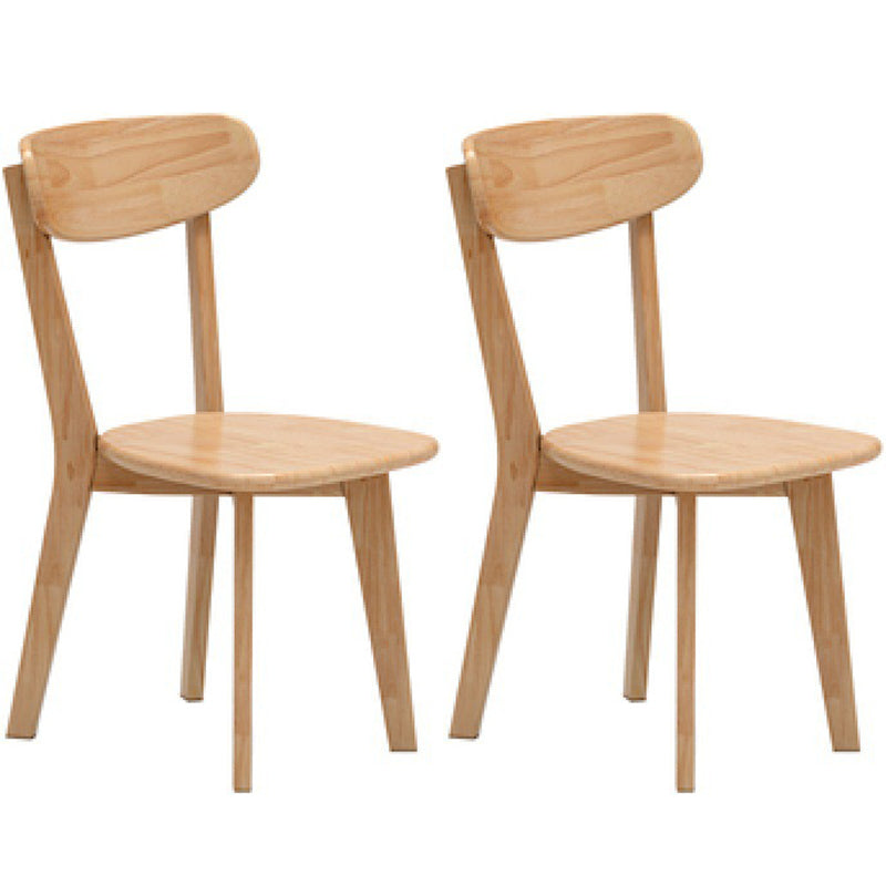 1/2/5/7 Pieces Rectangle Modern Wood Furniture Standard Height Dining Table Set 2 Light Wood Chairs Clearhalo 'Dining Room Sets' 'Dining Tables & Seating' 'dining_room_set' 'furn' 'furn_dining_room_set' 'Furniture' 'furniture_dining_room_set' 'Kitchen & Dining Furniture' 'kitchen&dining_furn' 'kitchen' 4599629