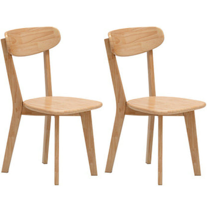 1/2/5/7 Pieces Rectangle Modern Wood Furniture Standard Height Dining Table Set 2 Light Wood Chairs Clearhalo 'Dining Room Sets' 'Dining Tables & Seating' 'dining_room_set' 'furn' 'furn_dining_room_set' 'Furniture' 'furniture_dining_room_set' 'Kitchen & Dining Furniture' 'kitchen&dining_furn' 'kitchen' 4599629