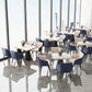 Sintered Stone Top Dining Table Traditional Luxury Dining Table with Metal Frame Clearhalo ' dining_table' 'Dining Tables & Seating' 'Dining Tables' 'furn' 'furn_dining_table' 'Furniture' 'furniture_dining_table' 'Kitchen & Dining Furniture' 'kitchen&dining_furn' 'kitchen' 'kitchen_dining_table' 4599693