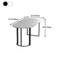 Contemporary Stone Dinner Table Double Pedestal Dining Room Table for Home Clearhalo ' dining_table' 'Dining Tables & Seating' 'Dining Tables' 'furn' 'furn_dining_table' 'Furniture' 'furniture_dining_table' 'Kitchen & Dining Furniture' 'kitchen&dining_furn' 'kitchen' 'kitchen_dining_table' 4599742