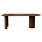 Pine Wood Contemporary Free Form Dining Table Wood Top Table for Dining Room Brown Without Chairs Clearhalo ' dining_table' 'Dining Tables & Seating' 'Dining Tables' 'furn' 'furn_dining_table' 'Furniture' 'furniture_dining_table' 'Kitchen & Dining Furniture' 'kitchen&dining_furn' 'kitchen' 'kitchen_dining_table' 4599867