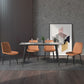Metal Industrial Rectangle Dining Table Sintered Stone Table with Legs 63"L x 31.5"W x 29.5"H Gray Clearhalo ' dining_table' 'Dining Tables & Seating' 'Dining Tables' 'Furniture' 'furniture_dining_table' 'Kitchen & Dining Furniture' 'kitchen&dining_furn' 'kitchen' 'kitchen_dining_table' 4599922