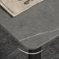 Metal Industrial Rectangle Dining Table Sintered Stone Table with Legs Clearhalo ' dining_table' 'Dining Tables & Seating' 'Dining Tables' 'Furniture' 'furniture_dining_table' 'Kitchen & Dining Furniture' 'kitchen&dining_furn' 'kitchen' 'kitchen_dining_table' 4599926