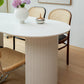 Pine Wood Contemporary Oval Dining Table Wood Top Table for Dining Room Clearhalo ' dining_table' 'Dining Tables & Seating' 'Dining Tables' 'furn' 'furn_dining_table' 'Furniture' 'furniture_dining_table' 'Kitchen & Dining Furniture' 'kitchen&dining_furn' 'kitchen' 'kitchen_dining_table' 4599959