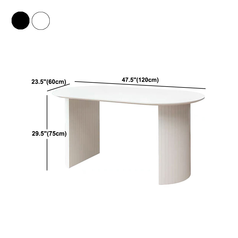 Pine Wood Contemporary Oval Dining Table Wood Top Table for Dining Room Clearhalo ' dining_table' 'Dining Tables & Seating' 'Dining Tables' 'furn' 'furn_dining_table' 'Furniture' 'furniture_dining_table' 'Kitchen & Dining Furniture' 'kitchen&dining_furn' 'kitchen' 'kitchen_dining_table' 4599966