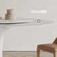 Stone Contemporary Round Dining Table Matte Finish Tulip Table for Home Clearhalo ' dining_table' 'Dining Tables & Seating' 'Dining Tables' 'furn' 'furn_dining_table' 'Furniture' 'furniture_dining_table' 'Kitchen & Dining Furniture' 'kitchen&dining_furn' 'kitchen' 'kitchen_dining_table' 4600076