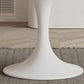 Stone Contemporary Round Dining Table Matte Finish Tulip Table for Home Clearhalo ' dining_table' 'Dining Tables & Seating' 'Dining Tables' 'furn' 'furn_dining_table' 'Furniture' 'furniture_dining_table' 'Kitchen & Dining Furniture' 'kitchen&dining_furn' 'kitchen' 'kitchen_dining_table' 4600078