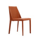 Contemporary Armless Leather Dining Chair Metal Dining Room Chairs Clearhalo ' kitchen&dining_furn' 'Dining Chairs' 'Dining Tables & Seating' 'dining_chair' 'furn' 'furn_dining_chair' 'Furniture' 'furniture_dining_chair' 'Kitchen & Dining Furniture' 'kitchen' 4600139