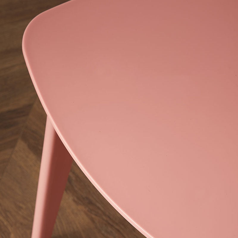 Scandinavian Design Open Back Dining Side Chair Plastic Dining Armless Chair Clearhalo ' kitchen&dining_furn' 'Dining Chairs' 'Dining Tables & Seating' 'dining_chair' 'furn' 'furn_dining_chair' 'Furniture' 'furniture_dining_chair' 'Kitchen & Dining Furniture' 'kitchen' 4600183