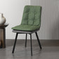 Industrial Style Faux Leather Dining Chairs Armless Solid Back Chair Blackish Green 1 Piece Clearhalo ' kitchen&dining_furn' 'Dining Chairs' 'Dining Tables & Seating' 'dining_chair' 'furn' 'furn_dining_chair' 'Furniture' 'furniture_dining_chair' 'Kitchen & Dining Furniture' 'kitchen' 4600209