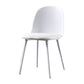 Contemporary Chair Dining Armless Side Chairs with Plastic Legs for Kitchen Clearhalo ' kitchen&dining_furn' 'Dining Chairs' 'Dining Tables & Seating' 'dining_chair' 'furn' 'furn_dining_chair' 'Furniture' 'furniture_dining_chair' 'Kitchen & Dining Furniture' 'kitchen' 4600227
