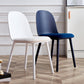 Contemporary Chair Dining Armless Side Chairs with Plastic Legs for Kitchen Clearhalo ' kitchen&dining_furn' 'Dining Chairs' 'Dining Tables & Seating' 'dining_chair' 'furn' 'furn_dining_chair' 'Furniture' 'furniture_dining_chair' 'Kitchen & Dining Furniture' 'kitchen' 4600235