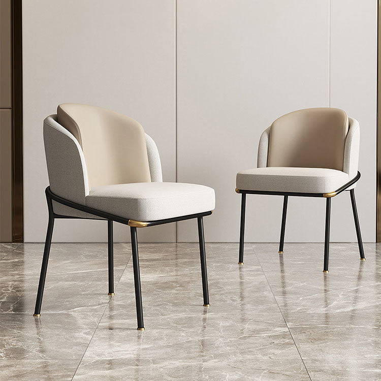 Modern Bedroom Parsons Side Chair Matte Finish Upholstered Dining Chair Clearhalo ' kitchen&dining_furn' 'Dining Chairs' 'Dining Tables & Seating' 'dining_chair' 'furn' 'furn_dining_chair' 'Furniture' 'furniture_dining_chair' 'Kitchen & Dining Furniture' 'kitchen' 4600256