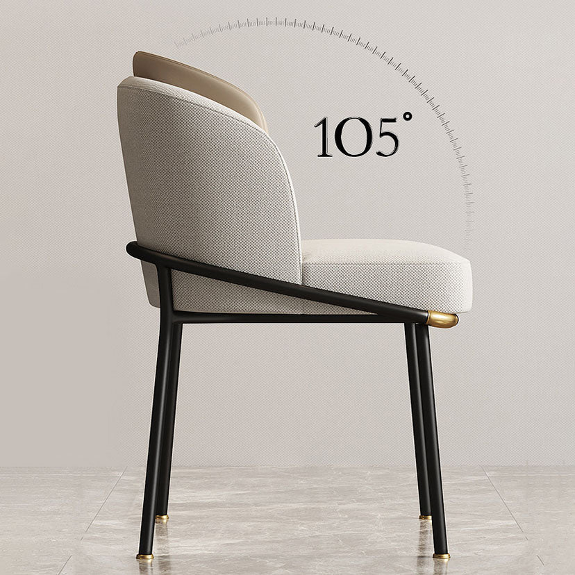 Modern Bedroom Parsons Side Chair Matte Finish Upholstered Dining Chair Clearhalo ' kitchen&dining_furn' 'Dining Chairs' 'Dining Tables & Seating' 'dining_chair' 'furn' 'furn_dining_chair' 'Furniture' 'furniture_dining_chair' 'Kitchen & Dining Furniture' 'kitchen' 4600267