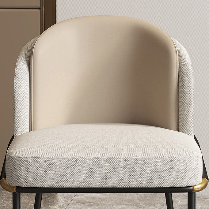 Modern Bedroom Parsons Side Chair Matte Finish Upholstered Dining Chair Clearhalo ' kitchen&dining_furn' 'Dining Chairs' 'Dining Tables & Seating' 'dining_chair' 'furn' 'furn_dining_chair' 'Furniture' 'furniture_dining_chair' 'Kitchen & Dining Furniture' 'kitchen' 4600270