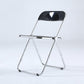 Industrial Style Open Back Dining Side Chair Plastic Dining Armless Chair Black 1 Piece Clearhalo ' kitchen&dining_furn' 'Dining Chairs' 'Dining Tables & Seating' 'dining_chair' 'furn' 'furn_dining_chair' 'Furniture' 'furniture_dining_chair' 'Kitchen & Dining Furniture' 'kitchen' 4600303
