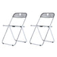 Industrial Style Open Back Dining Side Chair Plastic Dining Armless Chair Grey 2 Piece Set Clearhalo ' kitchen&dining_furn' 'Dining Chairs' 'Dining Tables & Seating' 'dining_chair' 'furn' 'furn_dining_chair' 'Furniture' 'furniture_dining_chair' 'Kitchen & Dining Furniture' 'kitchen' 4600317