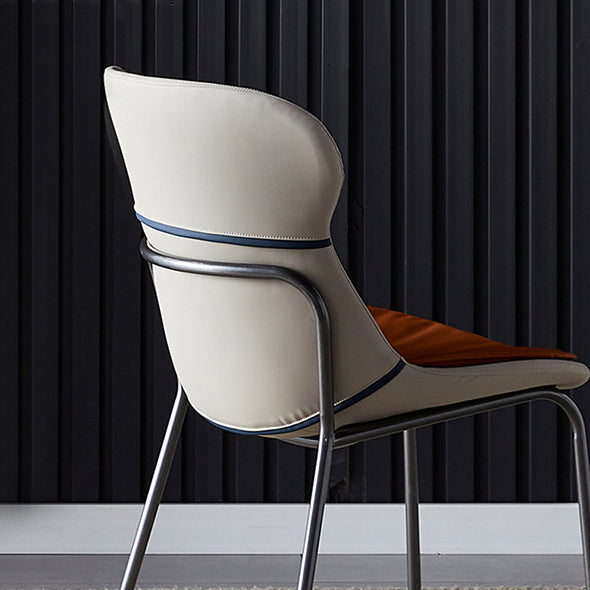 Metal Industrial Indoor-Outdoor Chairs Solid Back Side Chair Clearhalo ' kitchen&dining_furn' 'Dining Chairs' 'Dining Tables & Seating' 'dining_chair' 'furn' 'furn_dining_chair' 'Furniture' 'furniture_dining_chair' 'Kitchen & Dining Furniture' 'kitchen' 4600348