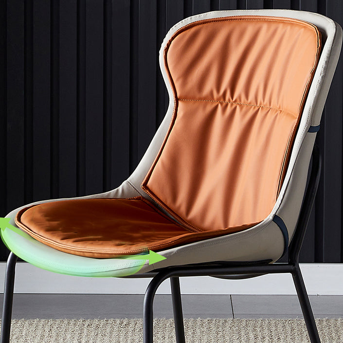 Metal Industrial Indoor-Outdoor Chairs Solid Back Side Chair Clearhalo ' kitchen&dining_furn' 'Dining Chairs' 'Dining Tables & Seating' 'dining_chair' 'furn' 'furn_dining_chair' 'Furniture' 'furniture_dining_chair' 'Kitchen & Dining Furniture' 'kitchen' 4600349