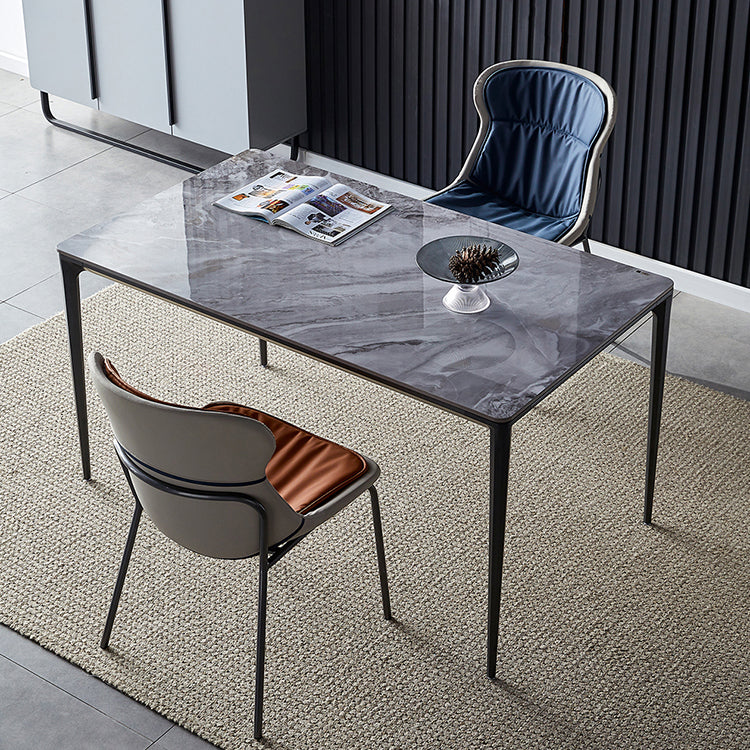 Metal Industrial Indoor-Outdoor Chairs Solid Back Side Chair Clearhalo ' kitchen&dining_furn' 'Dining Chairs' 'Dining Tables & Seating' 'dining_chair' 'furn' 'furn_dining_chair' 'Furniture' 'furniture_dining_chair' 'Kitchen & Dining Furniture' 'kitchen' 4600355