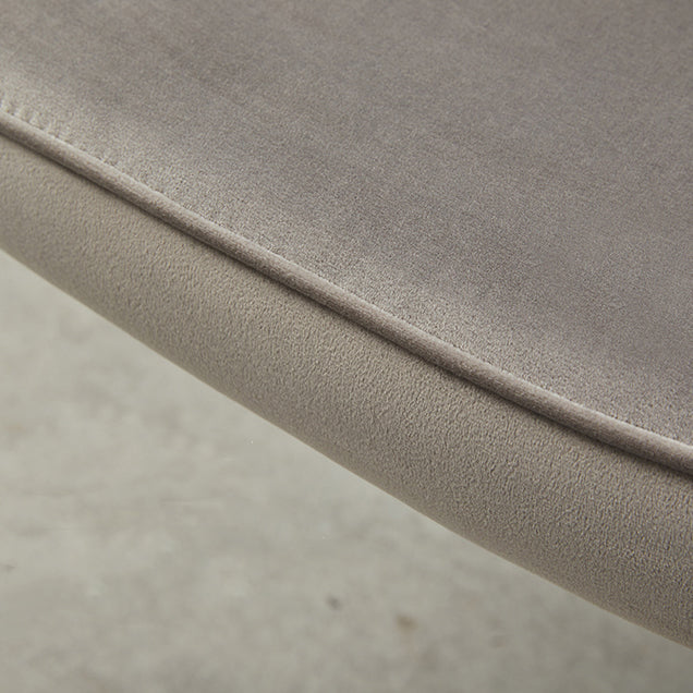 Modern Home Open Back Side Chair Matte Finish Fabric Dining Chair Clearhalo ' kitchen&dining_furn' 'Dining Chairs' 'Dining Tables & Seating' 'dining_chair' 'Furniture' 'furniture_dining_chair' 'Kitchen & Dining Furniture' 'kitchen' 4600491