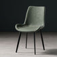 Contemporary Style Chairs Dining Armless Side Chairs with Metal Legs for Kitchen Green 1 Piece Clearhalo ' kitchen&dining_furn' 'Dining Chairs' 'Dining Tables & Seating' 'dining_chair' 'furn' 'furn_dining_chair' 'Furniture' 'furniture_dining_chair' 'Kitchen & Dining Furniture' 'kitchen' 4600667