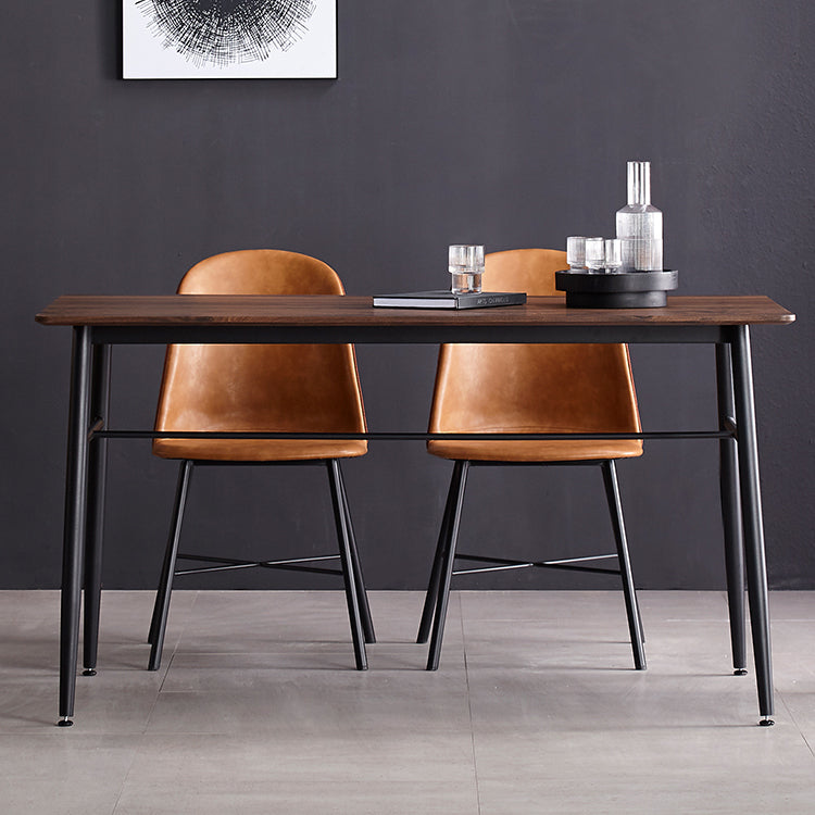 Contemporary Style Chair Dining Armless Side Chairs with Metal Legs for Kitchen Clearhalo ' kitchen&dining_furn' 'Dining Chairs' 'Dining Tables & Seating' 'dining_chair' 'furn' 'furn_dining_chair' 'Furniture' 'furniture_dining_chair' 'Kitchen & Dining Furniture' 'kitchen' 4600808