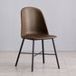 Contemporary Style Chair Dining Armless Side Chairs with Metal Legs for Kitchen Dark Khaki 1 Piece Clearhalo ' kitchen&dining_furn' 'Dining Chairs' 'Dining Tables & Seating' 'dining_chair' 'furn' 'furn_dining_chair' 'Furniture' 'furniture_dining_chair' 'Kitchen & Dining Furniture' 'kitchen' 4600810