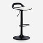 Industrial Style Bar Chair with Swivel Adjustable Height Metal Leg for Counter Bar White Black 1 Piece Clearhalo 'Bar Furniture' 'Bar Stools' 'bar_stools' 'furn' 'furn_bar_stools' 'furniture_bar_stools' 'Kitchen & Dining Furniture' 'kitchen&dining_furn' 'kitchen' 'kitchen_furn' Furniture' 4602995