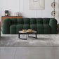 Green Contemporary Tuxedo Arm Chesterfield Sofa for Living Room, Apartment 108"L x 40"W x 29"H Clearhalo 'furn' 'furn_sofas' 'Furniture' 'furniture_sofas' 'kitchen' 'kitchen_sofas' 'Living Room Furniture' 'Sofa' 'sofas' 4607388