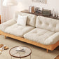 Armless Sofa Loose Back 35"W Tufted Modern Sofa for Living Room Clearhalo 'furn' 'furn_sofas' 'Furniture' 'furniture_sofas' 'kitchen' 'kitchen_sofas' 'Living Room Furniture' 'Sofa' 'sofas' 4607416