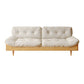 Armless Sofa Loose Back 35"W Tufted Modern Sofa for Living Room 94.5"L x 35.5"W x 31.5"H Clearhalo 'furn' 'furn_sofas' 'Furniture' 'furniture_sofas' 'kitchen' 'kitchen_sofas' 'Living Room Furniture' 'Sofa' 'sofas' 4607418