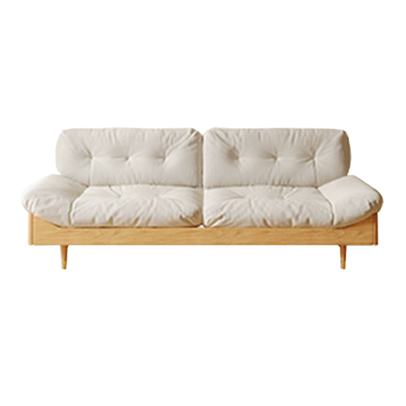 Armless Sofa Loose Back 35"W Tufted Modern Sofa for Living Room 94.5"L x 35.5"W x 31.5"H Clearhalo 'furn' 'furn_sofas' 'Furniture' 'furniture_sofas' 'kitchen' 'kitchen_sofas' 'Living Room Furniture' 'Sofa' 'sofas' 4607418
