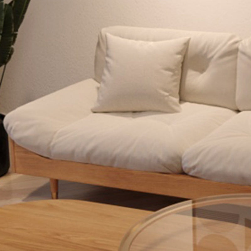 Armless Sofa Loose Back 35"W Tufted Modern Sofa for Living Room Clearhalo 'furn' 'furn_sofas' 'Furniture' 'furniture_sofas' 'kitchen' 'kitchen_sofas' 'Living Room Furniture' 'Sofa' 'sofas' 4607420