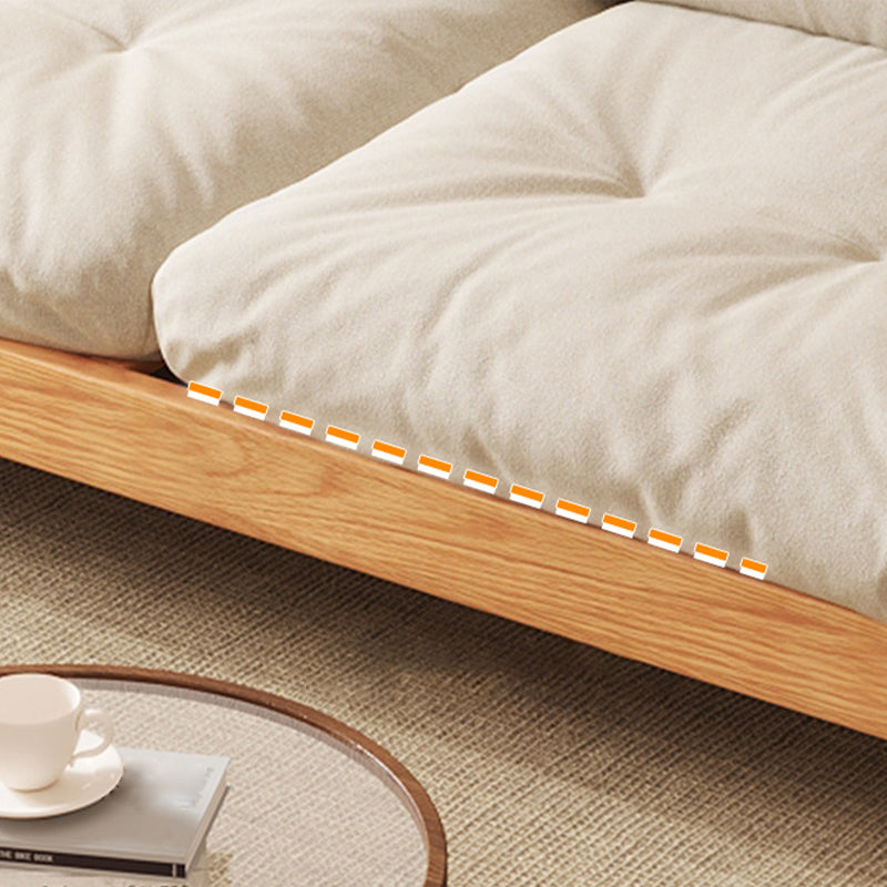 Armless Sofa Loose Back 35"W Tufted Modern Sofa for Living Room Clearhalo 'furn' 'furn_sofas' 'Furniture' 'furniture_sofas' 'kitchen' 'kitchen_sofas' 'Living Room Furniture' 'Sofa' 'sofas' 4607423