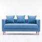 Chesterfield Modern Cushions Sofa Tuxedo Arm 4 Wood Legs Sofa Sky Blue Clearhalo 'furn' 'furn_sofas' 'Furniture' 'furniture_sofas' 'kitchen' 'kitchen_sofas' 'Living Room Furniture' 'Sofa' 'sofas' 4607431