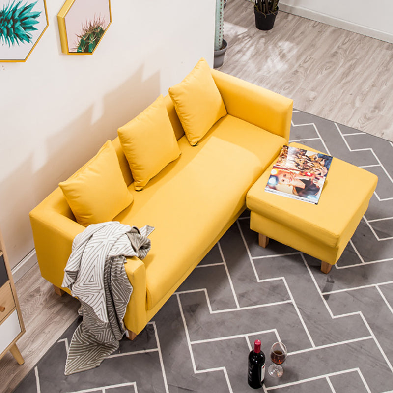 Chesterfield Modern Cushions Sofa Tuxedo Arm 4 Wood Legs Sofa Clearhalo 'furn' 'furn_sofas' 'Furniture' 'furniture_sofas' 'kitchen' 'kitchen_sofas' 'Living Room Furniture' 'Sofa' 'sofas' 4607436