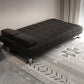 Contemporary Tufted Split-Back Convertible Sleeper Sofa for Apartment 79"L x 33.5"W x 31.5"H Black Clearhalo 'furn' 'furn_sofas' 'Furniture' 'furniture_sofas' 'kitchen' 'kitchen_sofas' 'Living Room Furniture' 'Sofa' 'sofas' 4607518