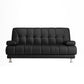 Contemporary Tufted Split-Back Convertible Sleeper Sofa for Apartment Clearhalo 'furn' 'furn_sofas' 'Furniture' 'furniture_sofas' 'kitchen' 'kitchen_sofas' 'Living Room Furniture' 'Sofa' 'sofas' 4607527