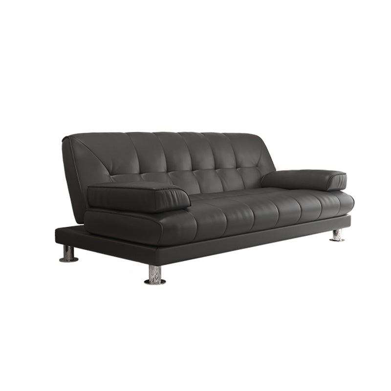 Contemporary Tufted Split-Back Convertible Sleeper Sofa for Apartment Clearhalo 'furn' 'furn_sofas' 'Furniture' 'furniture_sofas' 'kitchen' 'kitchen_sofas' 'Living Room Furniture' 'Sofa' 'sofas' 4607528