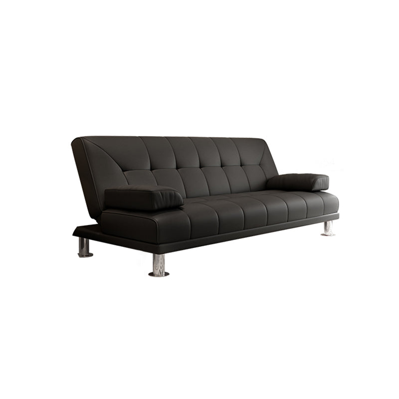 Contemporary Tufted Split-Back Convertible Sleeper Sofa for Apartment Clearhalo 'furn' 'furn_sofas' 'Furniture' 'furniture_sofas' 'kitchen' 'kitchen_sofas' 'Living Room Furniture' 'Sofa' 'sofas' 4607531