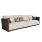 Modern Style Solid Wood Base Latex/sponge Cushion Rectangular Sofa Clearhalo 'furn' 'furn_sofas' 'Furniture' 'furniture_sofas' 'kitchen' 'kitchen_sofas' 'Living Room Furniture' 'Sofa' 'sofas' 4607648