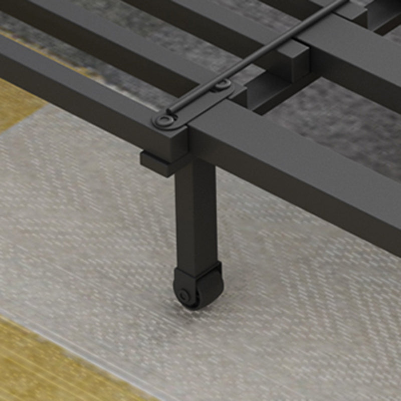 Tight Back Convertible Fabric Sofa Bed 33.46"H High Wear Resistance Square Arm Sofa Bed Clearhalo 'furn' 'furn_sofas' 'Furniture' 'furniture_sofas' 'kitchen' 'kitchen_sofas' 'Living Room Furniture' 'Sofa' 'sofas' 4607666