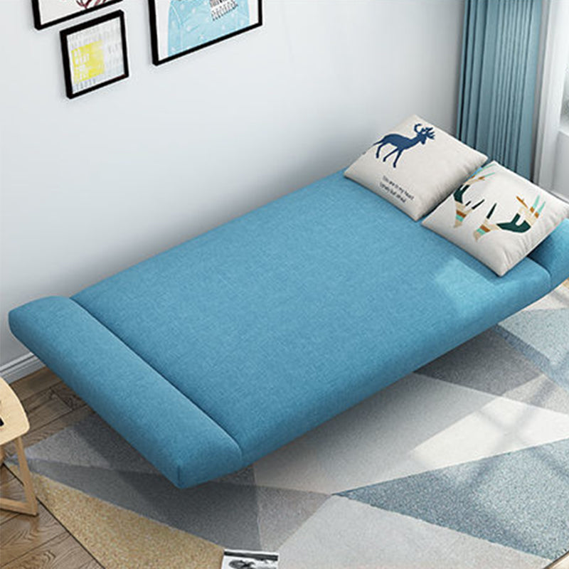 Convertible Cotton Blend Settee Loveseat 2-seater Armless Settee Clearhalo 'furn' 'furn_sofas' 'Furniture' 'furniture_sofas' 'kitchen' 'kitchen_sofas' 'Living Room Furniture' 'Sofa' 'sofas' 4607869