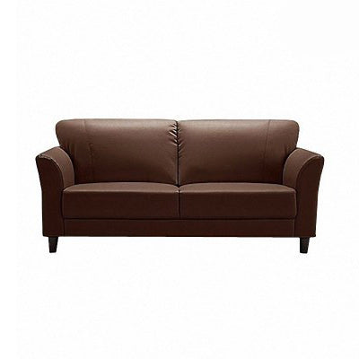 Modern Flared Arm Sofa Standard Wood Legs Sofa for Living Room Coffee Clearhalo 'Furniture' 'furniture_sofas' 'kitchen' 'kitchen_sofas' 'Living Room Furniture' 'Sofa' 'sofas' 4608033