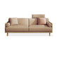 Linen Modern Sofa 33"W P Sofa Pillow Top Arm for Living Room Brown Clearhalo 'furn' 'furn_sofas' 'Furniture' 'furniture_sofas' 'kitchen' 'kitchen_sofas' 'Living Room Furniture' 'Sofa' 'sofas' 4608559