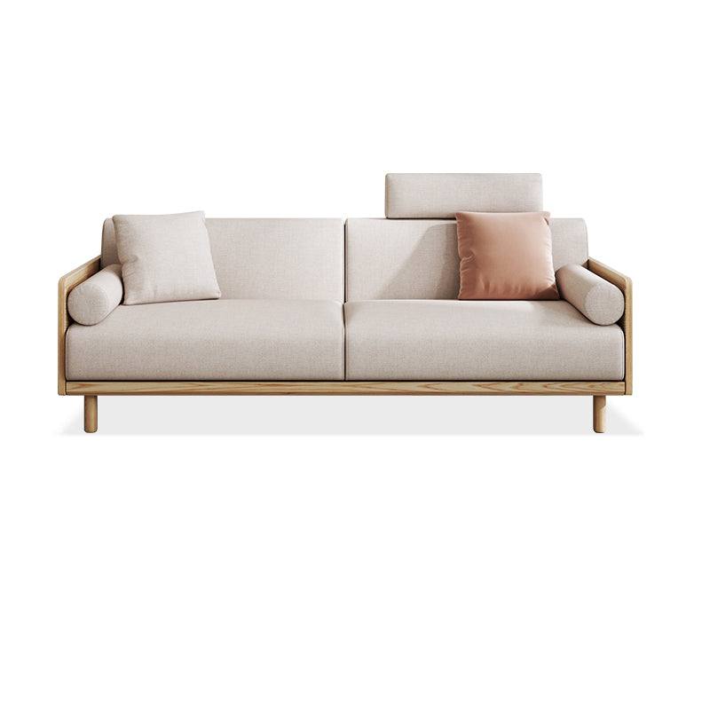 Linen Modern Sofa 33"W P Sofa Pillow Top Arm for Living Room Clearhalo 'furn' 'furn_sofas' 'Furniture' 'furniture_sofas' 'kitchen' 'kitchen_sofas' 'Living Room Furniture' 'Sofa' 'sofas' 4608562