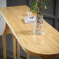 Solid Wood Counter Table with Specialty Table Top Legs Table - 41.3" H Clearhalo 'Bar Furniture' 'Bar Tables' 'bar_tables' 'furn' 'furn_bar_tables' 'Furniture' 'furniture_bar_tables' 'Kitchen & Dining Furniture' 4610955