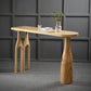 Solid Wood Counter Table with Specialty Table Top Legs Table - 41.3" H Clearhalo 'Bar Furniture' 'Bar Tables' 'bar_tables' 'furn' 'furn_bar_tables' 'Furniture' 'furniture_bar_tables' 'Kitchen & Dining Furniture' 4610964